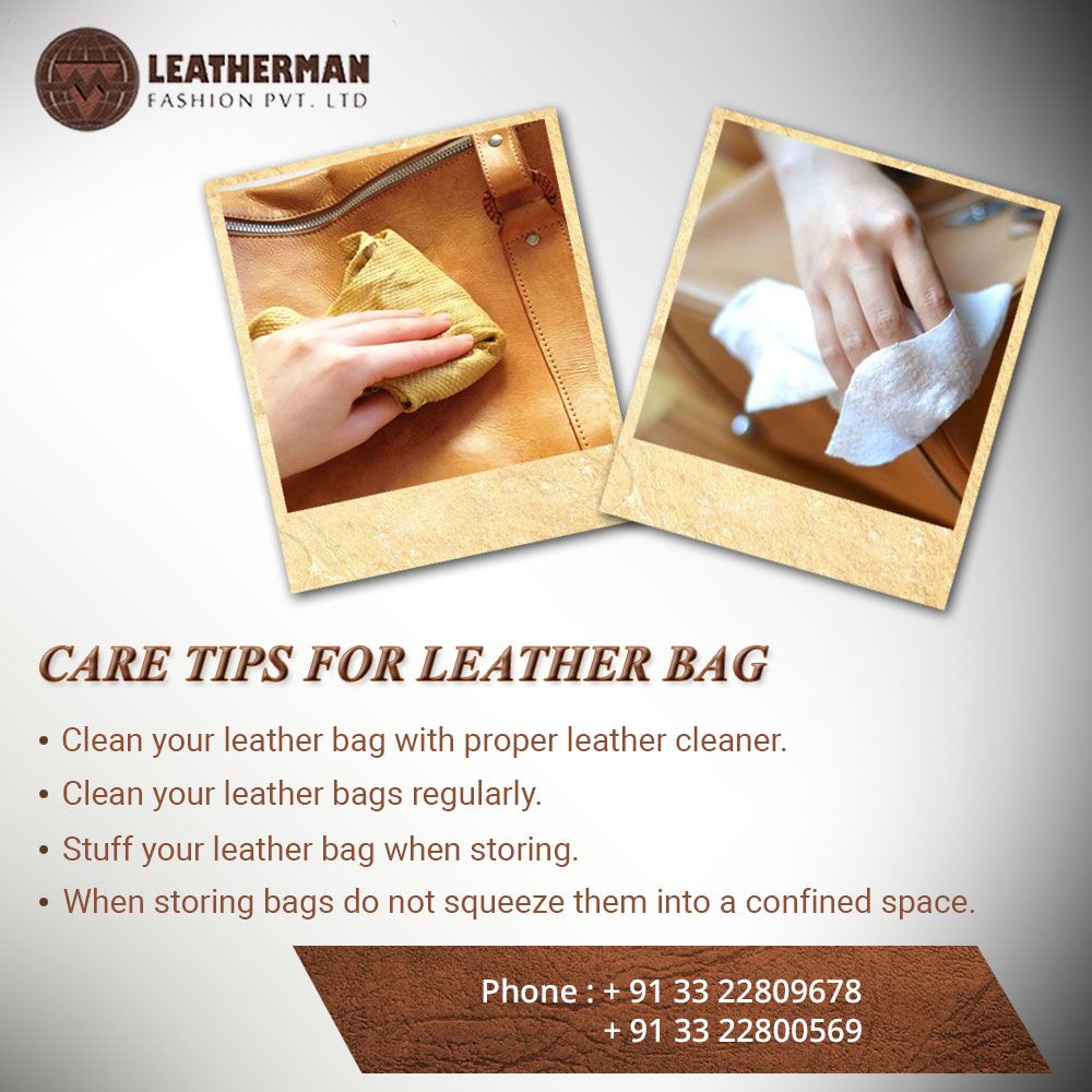How To Maintain And Care For Leather Handbags Properly