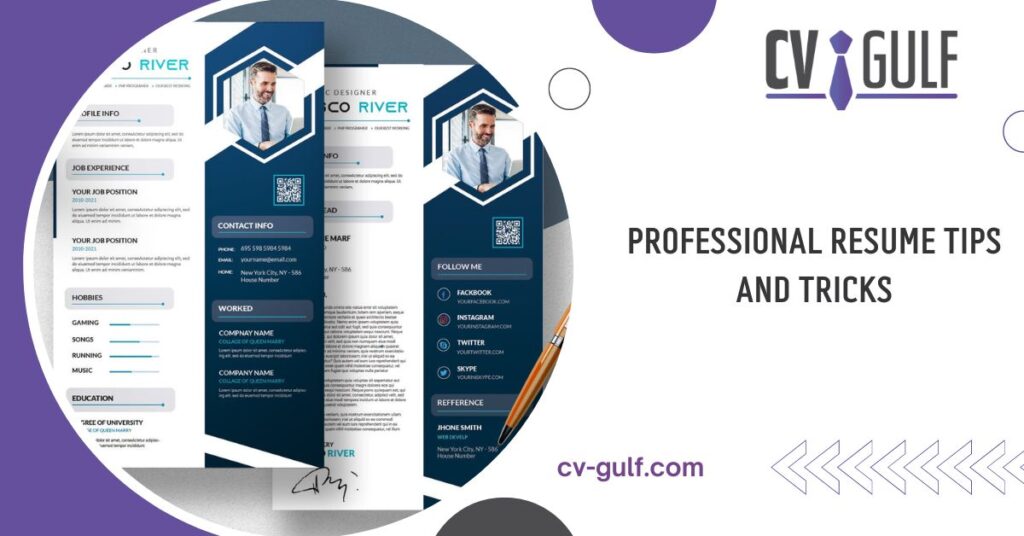 Tips For Writing A Professional Resume Effectively