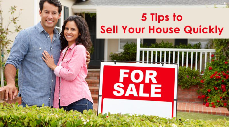 Tips For Selling A House Quickly In A Tough Market